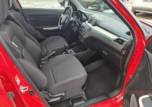 Suzuki Swift cena 43900 przebieg: 87211, rok produkcji 2017 z Kowalewo Pomorskie małe 172